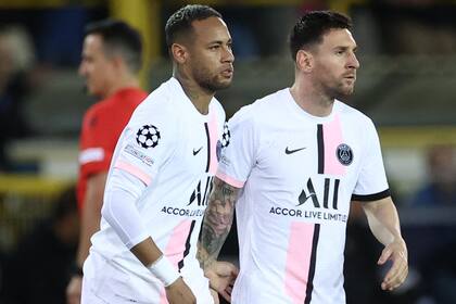 Ni Messi ni Neymar están disponibles en el PSG para jugar ante el Lyon, por la Ligue 1