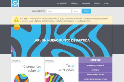 NIC Argentina anunció la apertura del registro de dominios .AR para todo el público, a partir del 15 de septiembre