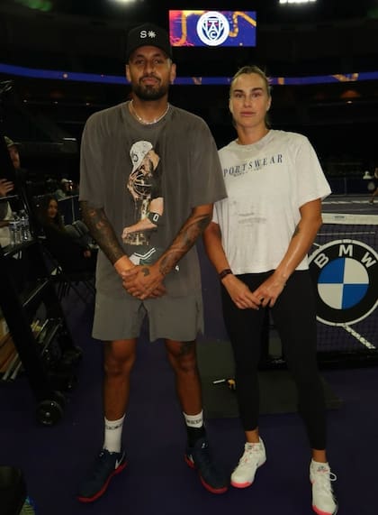 Nick Kyrgios y Aryna Sabalenka, protagonistas de la Batalla de los Sexos