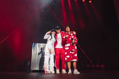 Nicki, Bizarrap y Duki, tras interpretar "Ya me fui"