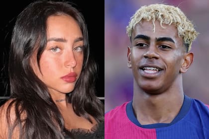 Nicki Nicole acompañó a Lamine Yamal al entrenamiento del Barcelona