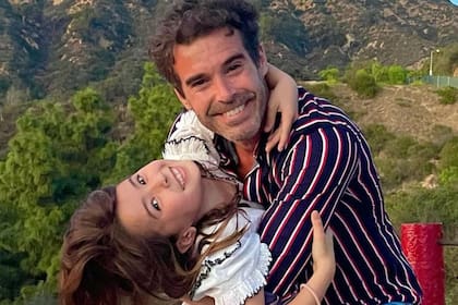 Nico Cabré junto a su hija Rufina, fruto de su relación con Eugenia Suárez (Foto: Instagram @nicolascabre80)