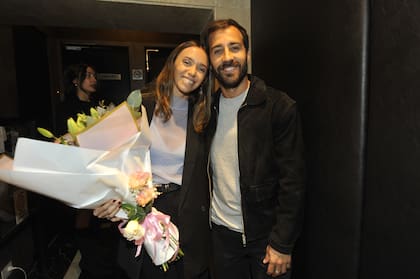 Nico Francella también estuvo muy bien acompañado, ya que se dejó ver junto a su novia