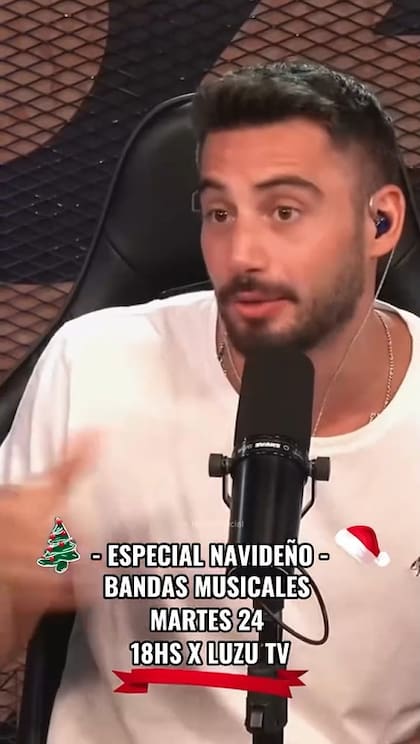 Nico Occhiato dijo que el especial saldrá el 24 de diciembre a las 18 hs.