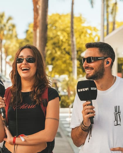 Nico Occhiatto y Flor Jazmín bromearon sobre las posibles confusiones que podría tener Susana Giménez al hablar sobre su relación