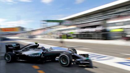 Nico Rosberg fue el más rápido en los ensayos del viernes