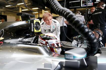 Nico Rosberg fue el más veloz en los ensayos libres
