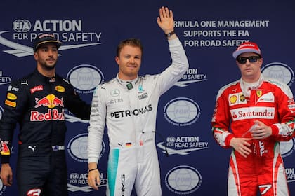 Nico Rosberg partirá primero en Shanghai