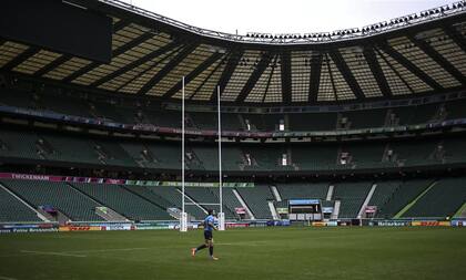 El imponente Twickenham, donde Argentina se impuso al seleccionado de la Rosa en 2006 y 2022; ahora sin presión por el ranking, los Pumas no tienen ataduras para ir por la victoria.
