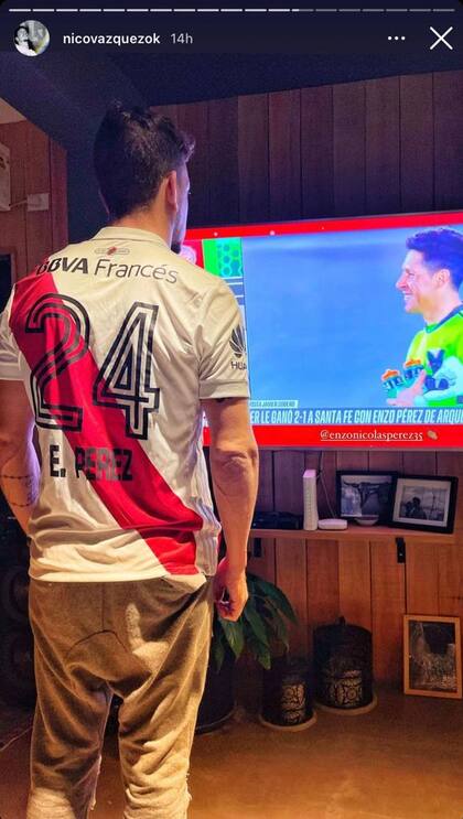 Nico Vázquez y su iración por Pérez