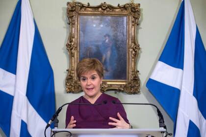 Nicola Sturgeon, la primera ministra de Escocia