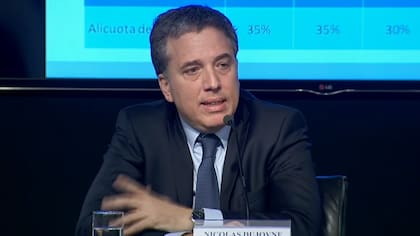 El ministro de Hacienda, Nicolás Dujovne
