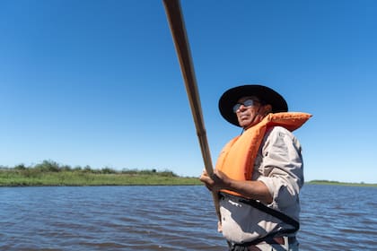 Nicolás Amarilla es segunda generación de canoeros.