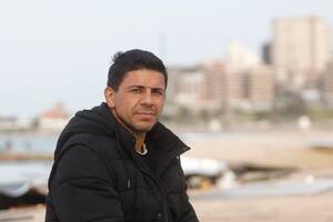 Nicolas Banza, sobreviviente del naufragio del barco de pesca Proa al Sol II