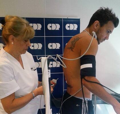 Nicolás Bertolo se realizó los estudios pertinentes