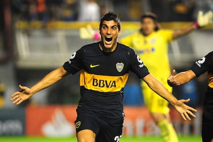 Nicolás Blandi tuvo pocas oportunidades en la primera de Boca