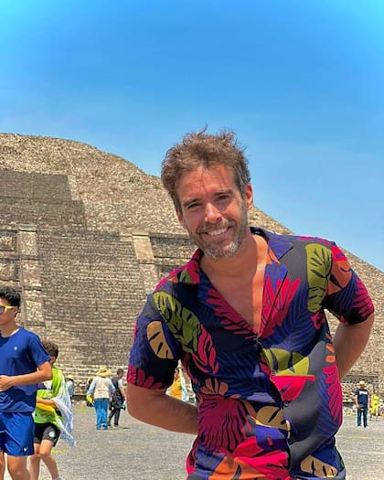 Nicolás Cabré compartió diversas postales de su viaje a México