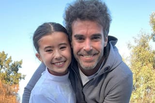 Nico Cabré se reencontró con su hija Rufina, quien estuvo de viaje con la China Suárez e Icardi