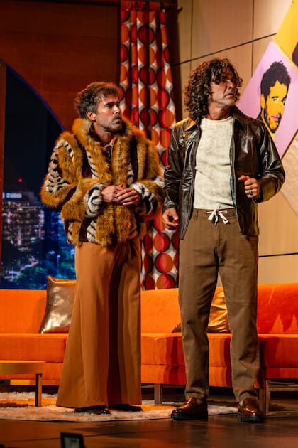 Nicolás Cabré y Mariano Martínez, en escena