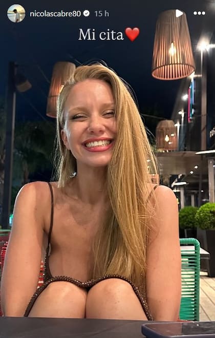 Nicolás Cabre y su esposa Rocío Pardo