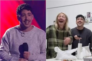 Nicolás Cantellanos cantó en La Voz Argentina y sorprendió a su mamá que no estaba enterada de su participación