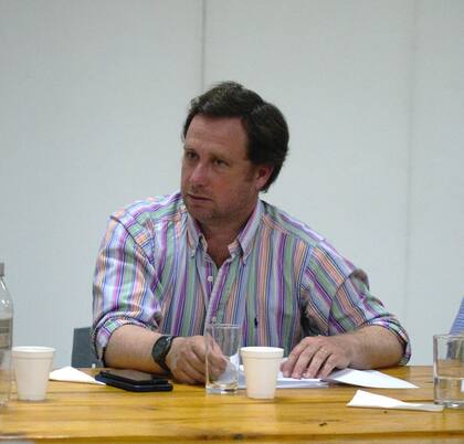 Nicolás Capriroli, integrante de la Comisión Directiva de la Sociedad Rural de Nueve de Julio