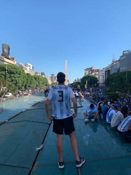 El joven de 22 años es fanático de Nicolás Tagliafico