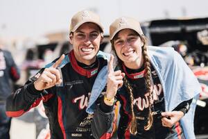 Nicolás Cavigliasso y Valentina Pertegarini hicieron historia ganando el Rally Dakar de 2025 en Arabia Saudita de manera contundente, con un Taurus T3 Max en la clase Challenger