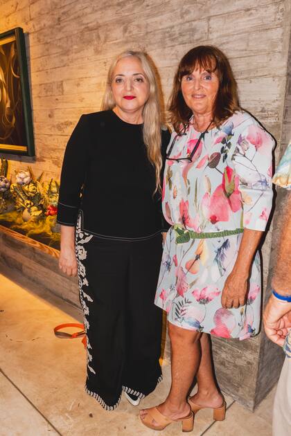 Nicolas Costantino y Carolina Pedroni