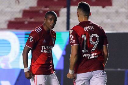 Nicolás de la Cruz con Borré, que ya emigró