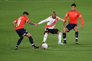 River e Independiente empataron 1-1 y no pudieron apoderarse de la punta del Torneo 2021