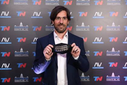 Nicolas del Caño en la previa del debate de TN