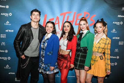 Nicolás Di Pace, Julia Tozzi, Sofi Morandi, Flor Anca y Martu Loyato, protagonistas de Heathers