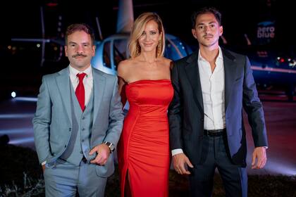 Nicolás Donnoli, Julieta Prandi y Nicolás García Figari.