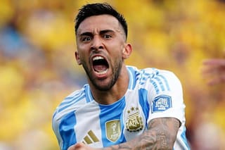 Nicolás González confirmó su romance con la exnovia de otro futbolista