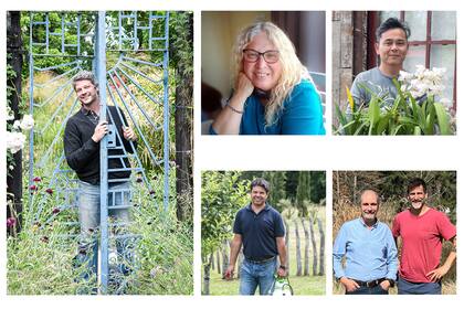 Nicolás Heinen, Claudia Nardini, Gustavo Ogata, Juan Buela, José Maria Menini y Guillermo Benítez Cruz