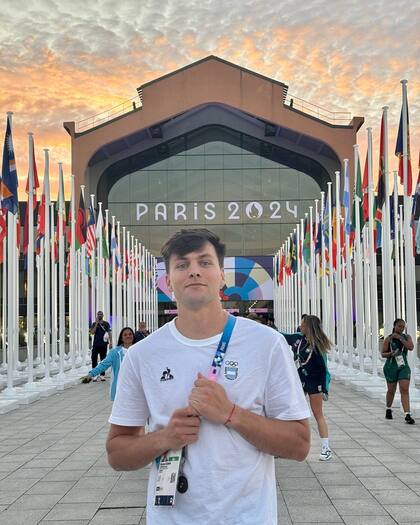 Nicolás Keenan es una de las reservas de Los Leones en los Juegos Olímpicos París 2024 (Foto: Instagram @nicokeenan)