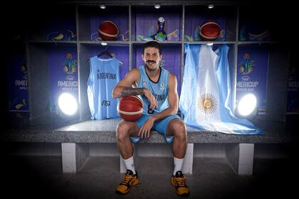 Nicolás Laprovittola es uno de los referentes de la selección argentina de básquet