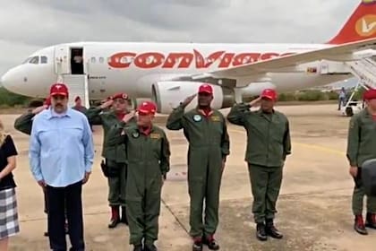 Nicolás Maduro avión