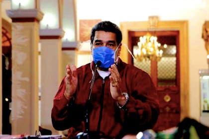 Nicolás Maduro, en un anuncio acerca de las medidas contra el avance del coronavirus