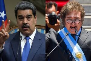 Nicolás Maduro le pidió al espíritu de Maradona que asuste a Javier Milei