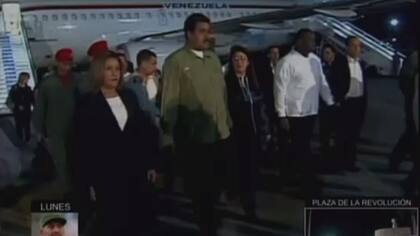 Nicolás Maduro, uno de los primeros en llegar al homenaje a Fidel Castro
