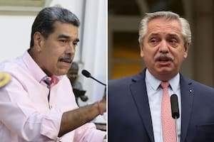 Nicolás Maduro y Alberto Fernández