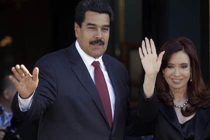 Nicolás Maduro y Cristina Kirchner, en 2013