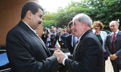 Nicolás Maduro y Lula, en Brasilia