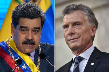 Nicolás Maduro y Mauricio Macri