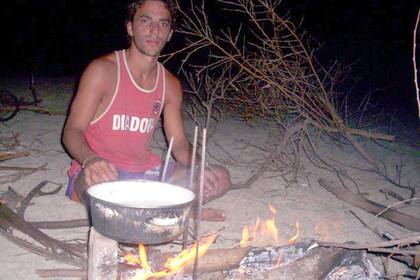 Nicolás Meta en México, uno de los tantos países recorridos