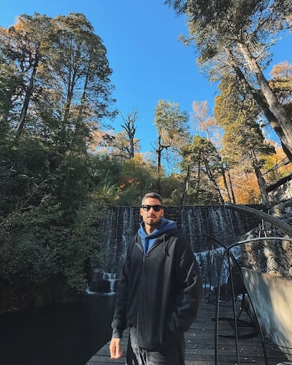 Nicolás Occhiato visitó San Martín de Los Andes