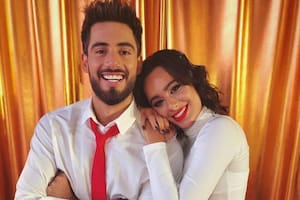 Nicolás Occhiato y Flor Jazmín Peña, en tiempos de Bailando por un sueño