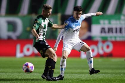 Nicolás Oroz, una de las figuras de la cancha